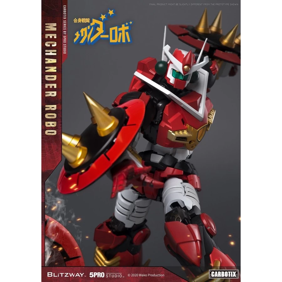 5PRO Studio Blitzway Carbotix Hybrid Carbon Action Figure Series CX-003 Mechander Robot 11 5PRO Studio Blitzway Carbotix Hybrid Carbon Action Figure Series CX-003 Mechander Robot - immagine 11