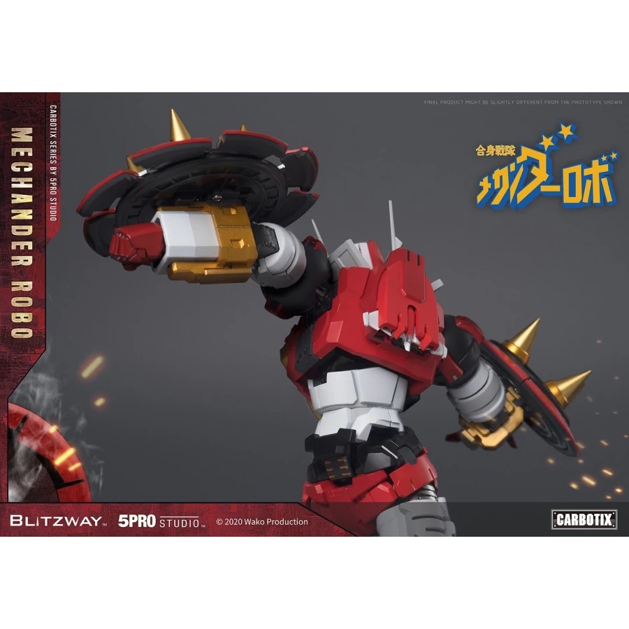 5PRO Studio Blitzway Carbotix Hybrid Carbon Action Figure Series CX-003 Mechander Robot 14 5PRO Studio Blitzway Carbotix Hybrid Carbon Action Figure Series CX-003 Mechander Robot - immagine 14