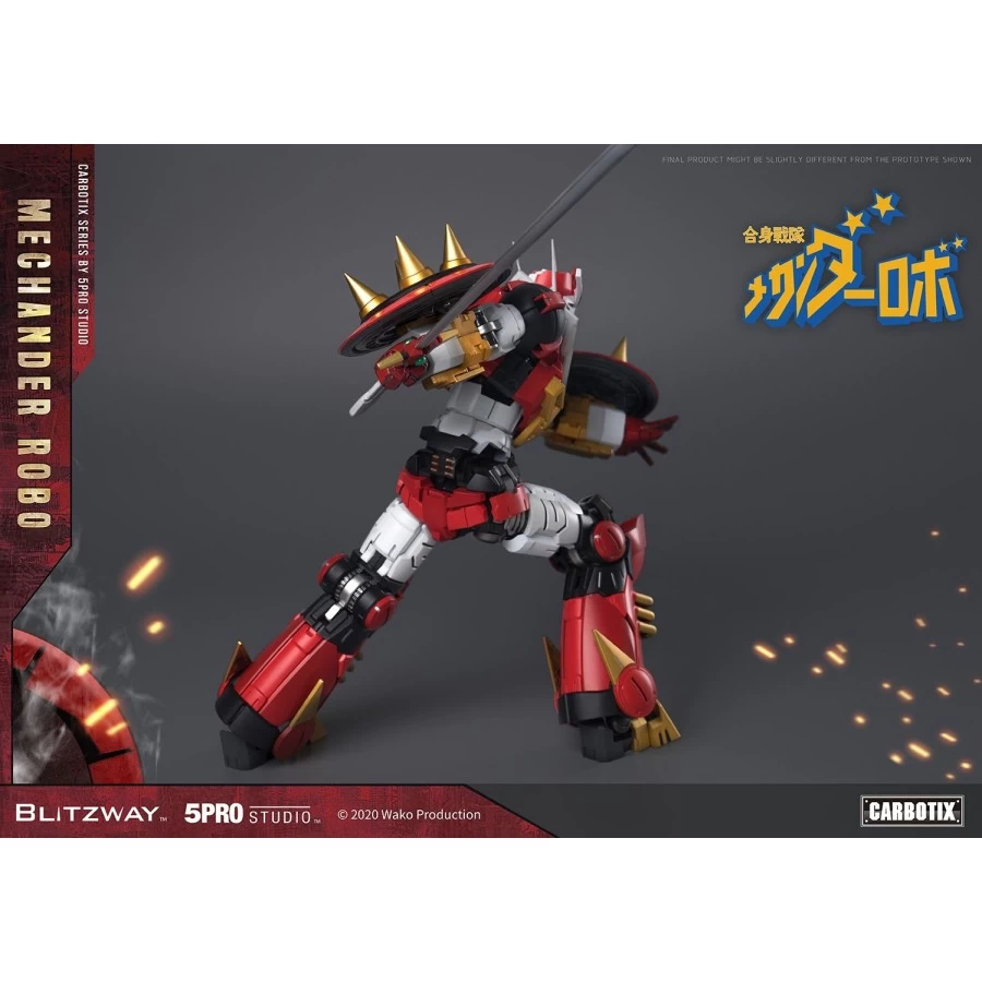 5PRO Studio Blitzway Carbotix Hybrid Carbon Action Figure Series CX-003 Mechander Robot 16 5PRO Studio Blitzway Carbotix Hybrid Carbon Action Figure Series CX-003 Mechander Robot - immagine 16