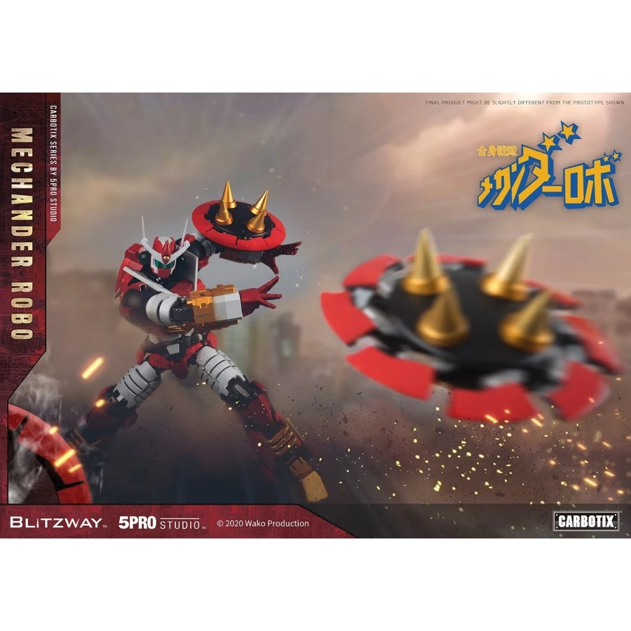 5PRO Studio Blitzway Carbotix Hybrid Carbon Action Figure Series CX-003 Mechander Robot 19 5PRO Studio Blitzway Carbotix Hybrid Carbon Action Figure Series CX-003 Mechander Robot - immagine 19