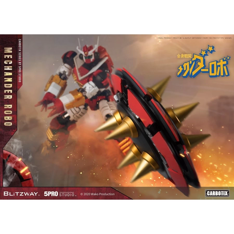 5PRO Studio Blitzway Carbotix Hybrid Carbon Action Figure Series CX-003 Mechander Robot 20 5PRO Studio Blitzway Carbotix Hybrid Carbon Action Figure Series CX-003 Mechander Robot - immagine 20
