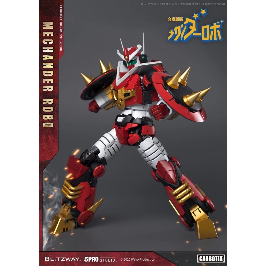 5PRO Studio Blitzway Carbotix Hybrid Carbon Action Figure Series CX-003 Mechander Robot 7 5PRO Studio Blitzway Carbotix Hybrid Carbon Action Figure Series CX-003 Mechander Robot - immagine 7
