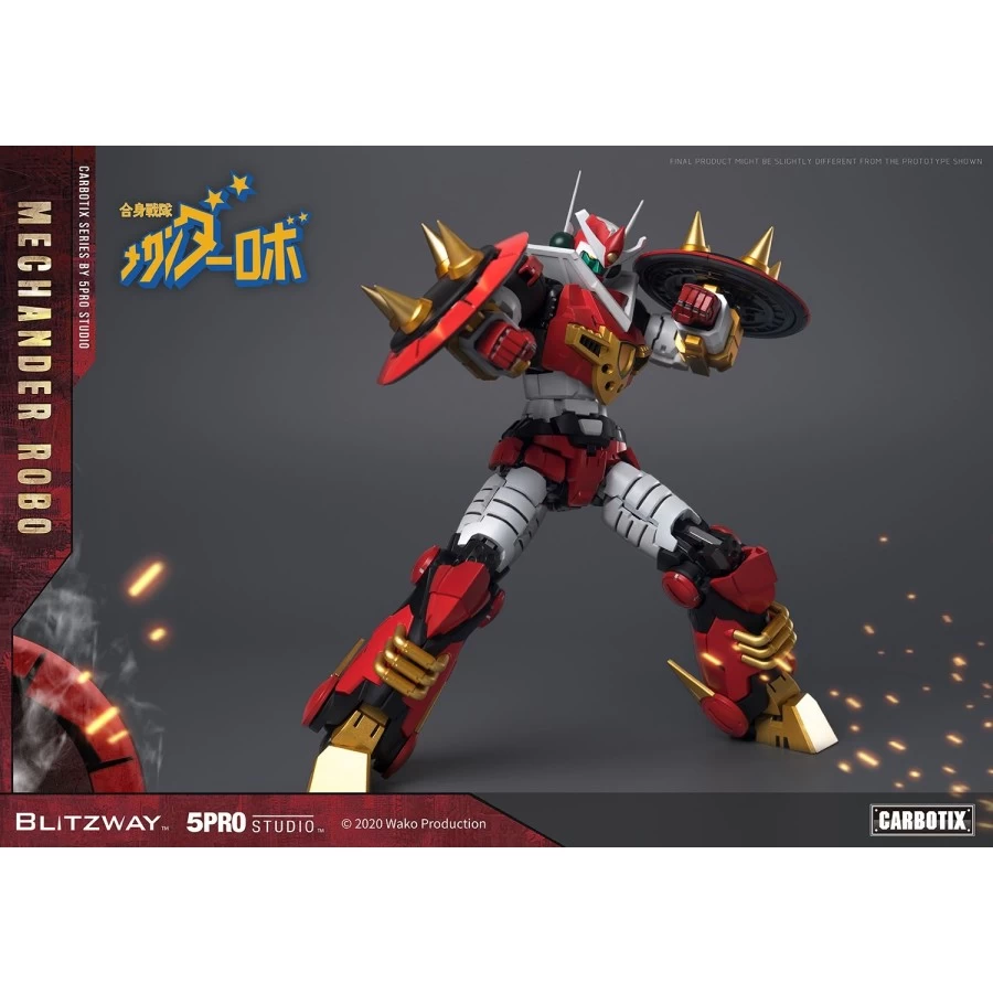 5PRO Studio Blitzway Carbotix Hybrid Carbon Action Figure Series CX-003 Mechander Robot 10 5PRO Studio Blitzway Carbotix Hybrid Carbon Action Figure Series CX-003 Mechander Robot - immagine 10
