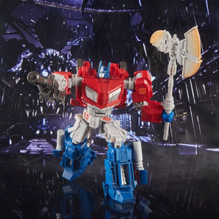 Hasbro Transformers Generations Studio Series Voyager Class Optimus Prime Gamer Edition 4 Hasbro Transformers Generations Studio Series Voyager Class Optimus Prime Gamer Edition - immagine 4
