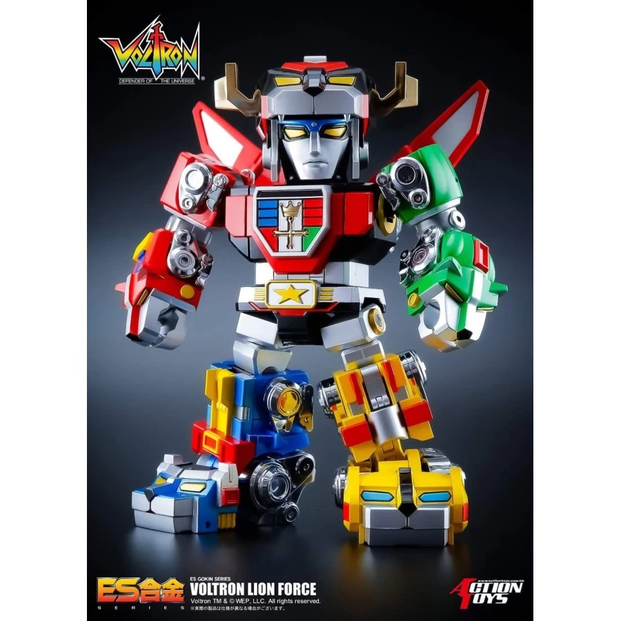 Action Toys ES Gokin Defender Of The Universe Voltron 1 Action Toys ES Gokin Defender Of The Universe Voltron