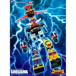 Action Toys Super Robot Mini Deformed Series MD-05 God Sigma -Negozio Di Giocattoli action toys super robot mini deformed series md 05 god sigma 2