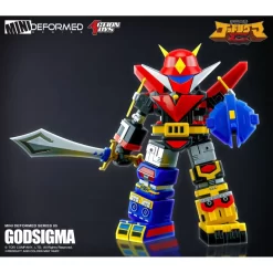 Action Toys Super Robot Mini Deformed Series MD-05 God Sigma
