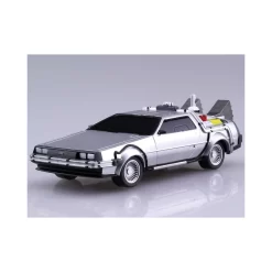 Aoshima Movie Mecha Series 12 Back To The Future II DeLorean 1/43 Scale Model Kit