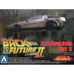 Aoshima Movie Mecha Series 12 Back To The Future II DeLorean 1/43 Scale Model Kit -Negozio Di Giocattoli aoshima movie mecha series 12 back to the future ii delorean 143 scale model kit 4