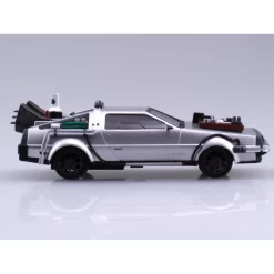 Aoshima Movie Mecha Series 13 Back To The Future III DeLorean 1/43 Scale Model Kit