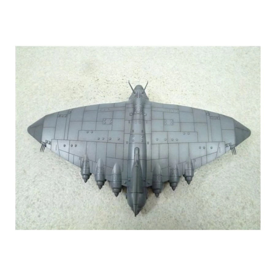 Aoshima Plamo Future Boy Conan Flying Fortress Gigant 1/700 Scale Model Kit 8 Aoshima Plamo Future Boy Conan Flying Fortress Gigant 1/700 Scale Model Kit - immagine 8