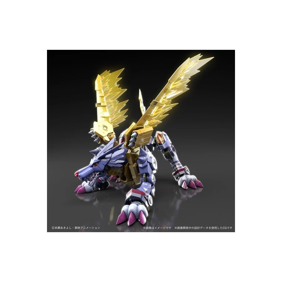 Bandai Figure-Rise Digimon Metal Garurumon Amplified 2 Bandai Figure-Rise Digimon Metal Garurumon Amplified - immagine 2