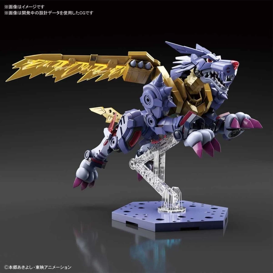 Bandai Figure-Rise Digimon Metal Garurumon Amplified 4 Bandai Figure-Rise Digimon Metal Garurumon Amplified - immagine 4