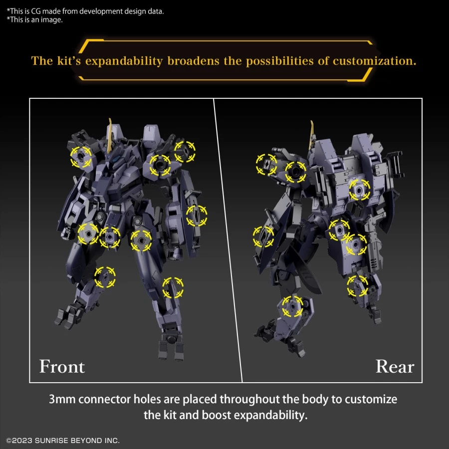 Bandai High Grade 1/72 Kyoukai Senki Mailes Kenbu Protogouyo 7 Bandai High Grade 1/72 Kyoukai Senki Mailes Kenbu Protogouyo - immagine 7