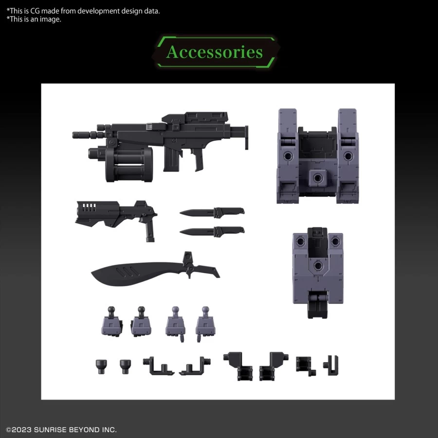 Bandai High Grade 1/72 Kyoukai Senki Mailes Kenbu Protogouyo 8 Bandai High Grade 1/72 Kyoukai Senki Mailes Kenbu Protogouyo - immagine 8