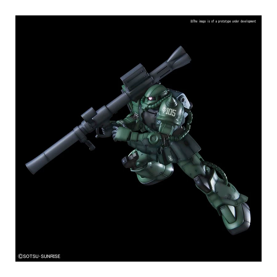 Bandai High Grade HG 1/144 Mobile Suit Gundam MS-06C-6/R6 Zaku II 2 Bandai High Grade HG 1/144 Mobile Suit Gundam MS-06C-6/R6 Zaku II - immagine 2