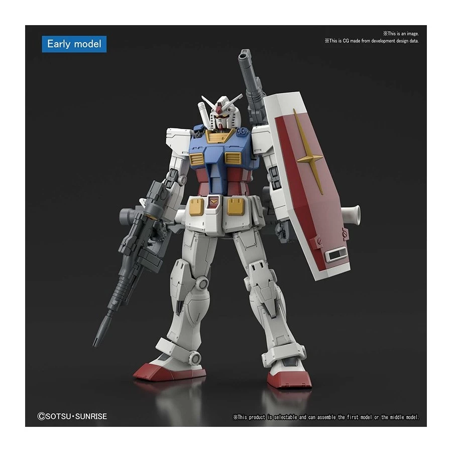 Bandai High Grade HG 1/144 Mobile Suit Gundam RX-78-2 Gundam Origin 3 Bandai High Grade HG 1/144 Mobile Suit Gundam RX-78-2 Gundam Origin - immagine 3