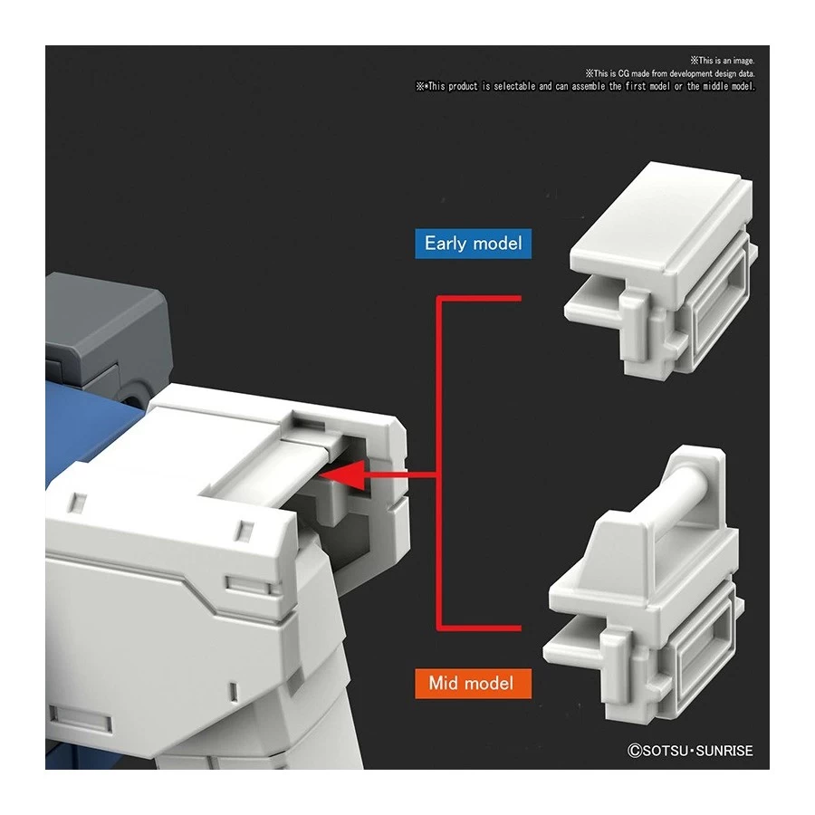 Bandai High Grade HG 1/144 Mobile Suit Gundam RX-78-2 Gundam Origin 4 Bandai High Grade HG 1/144 Mobile Suit Gundam RX-78-2 Gundam Origin - immagine 4