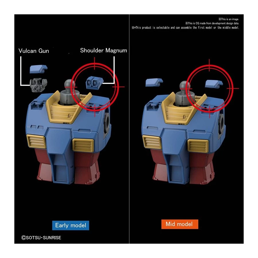 Bandai High Grade HG 1/144 Mobile Suit Gundam RX-78-2 Gundam Origin 7 Bandai High Grade HG 1/144 Mobile Suit Gundam RX-78-2 Gundam Origin - immagine 7