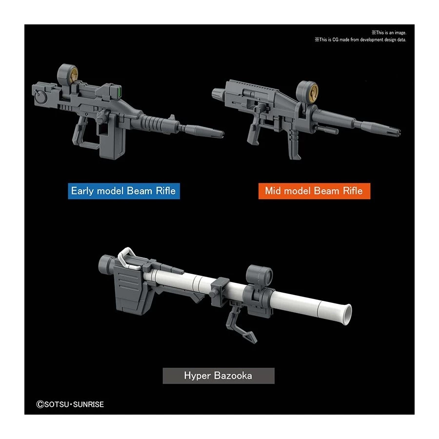 Bandai High Grade HG 1/144 Mobile Suit Gundam RX-78-2 Gundam Origin 9 Bandai High Grade HG 1/144 Mobile Suit Gundam RX-78-2 Gundam Origin - immagine 9