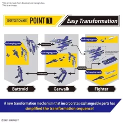 Bandai High Grade HG 1/100 Macross YF-29 Durandal Valkyrie Maximilian Jenius Custom -Negozio Di Giocattoli bandai high grade hg 1100 macross yf 29 durandal valkyrie maximilian jenius custom 4