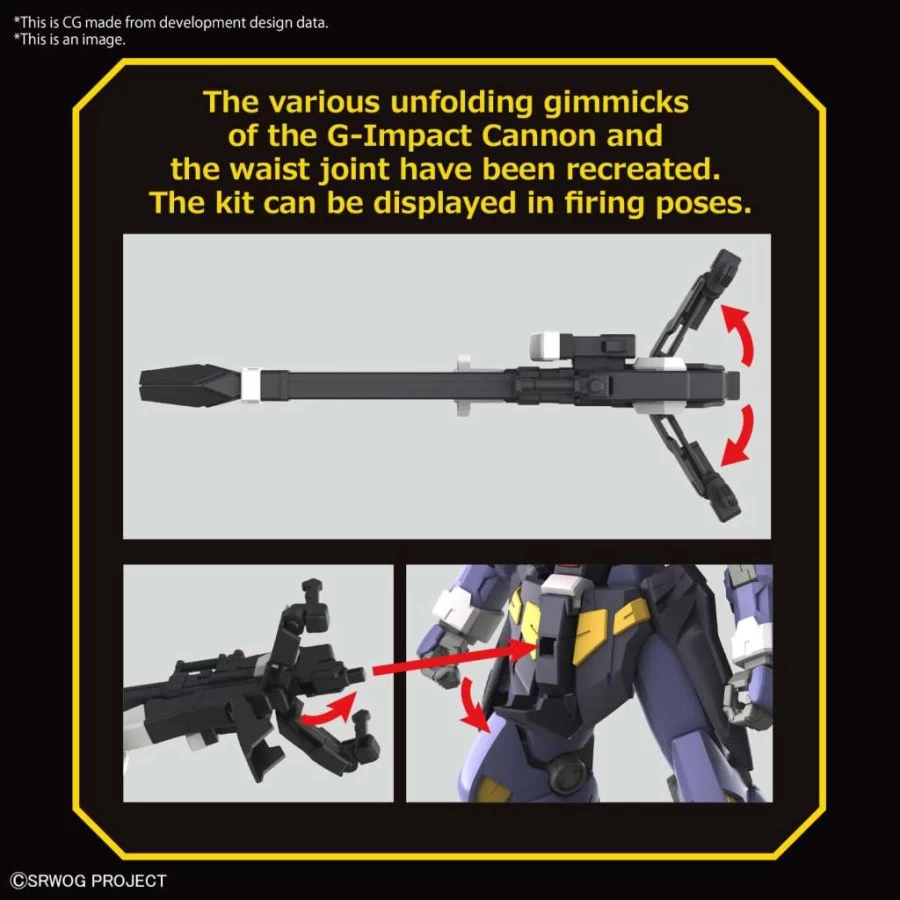 Bandai High Grade HG 1/144 Super Robot Wars Huckebein Mk-II 4 Bandai High Grade HG 1/144 Super Robot Wars Huckebein Mk-II - immagine 4