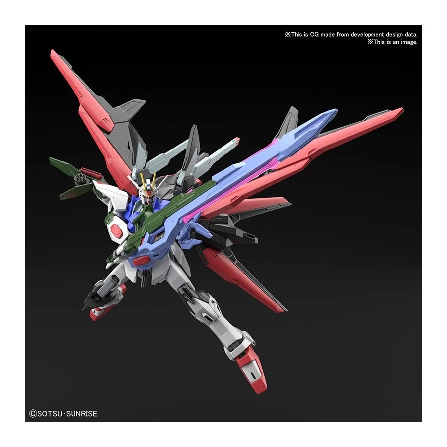 Bandai High Grade HGGB 1/144 Mobile Suit Gundam Perfect Strike Freedom 4 Bandai High Grade HGGB 1/144 Mobile Suit Gundam Perfect Strike Freedom - immagine 4