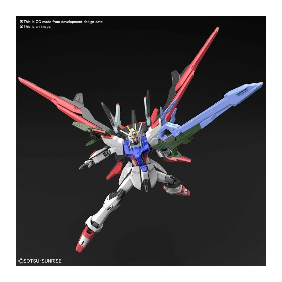 Bandai High Grade HGGB 1/144 Mobile Suit Gundam Perfect Strike Freedom 5 Bandai High Grade HGGB 1/144 Mobile Suit Gundam Perfect Strike Freedom - immagine 5
