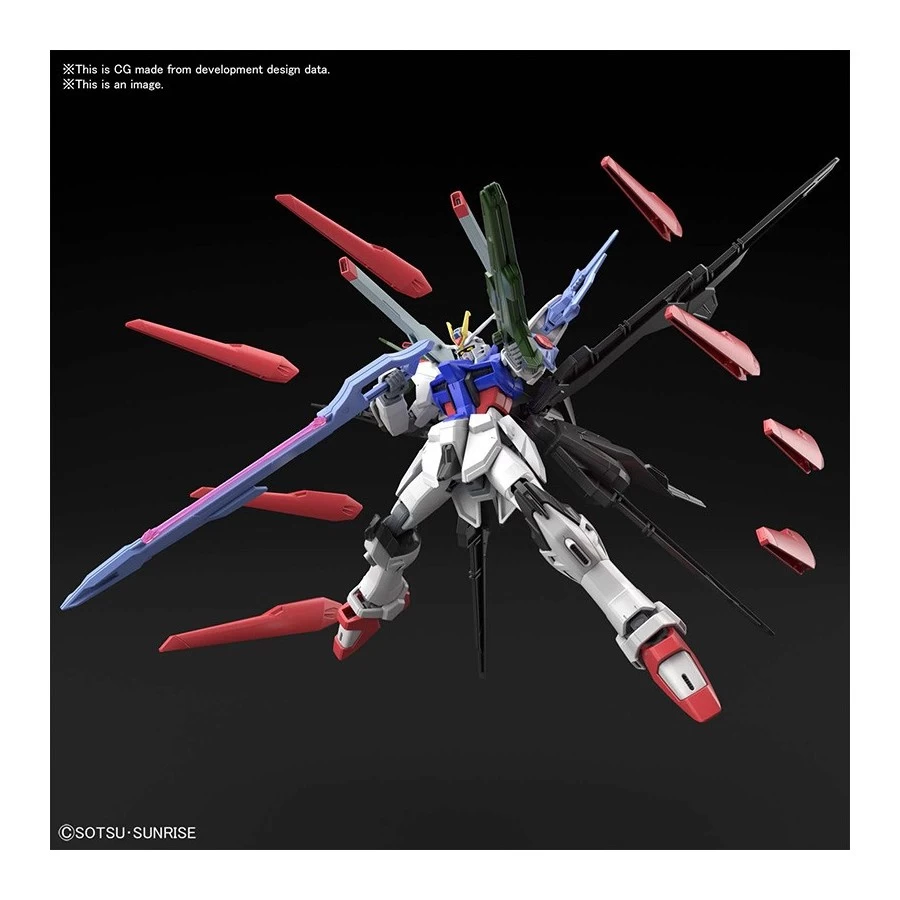 Bandai High Grade HGGB 1/144 Mobile Suit Gundam Perfect Strike Freedom 8 Bandai High Grade HGGB 1/144 Mobile Suit Gundam Perfect Strike Freedom - immagine 8
