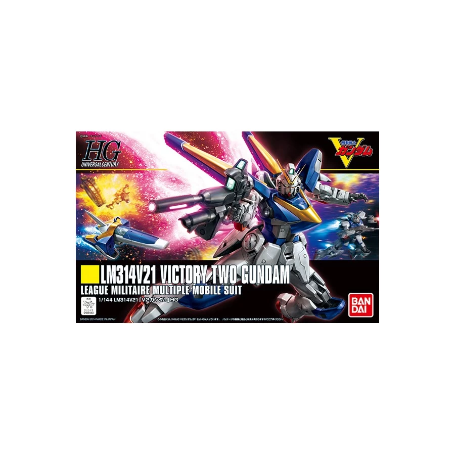 Bandai High Grade HGUC 1/144 Mobile Suit Gundam LM314V21 Victory 2 Gundam 2 Bandai High Grade HGUC 1/144 Mobile Suit Gundam LM314V21 Victory 2 Gundam - immagine 2