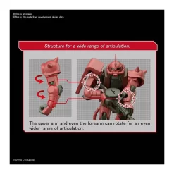 Bandai High Grade HGUC 1/144 Mobile Suit Gundam MS-06S Zaku II 9 Bandai High Grade HGUC 1/144 Mobile Suit Gundam MS-06S Zaku II -Negozio Di Giocattoli bandai high grade hguc 1144 mobile suit gundam ms 06s zaku ii 3