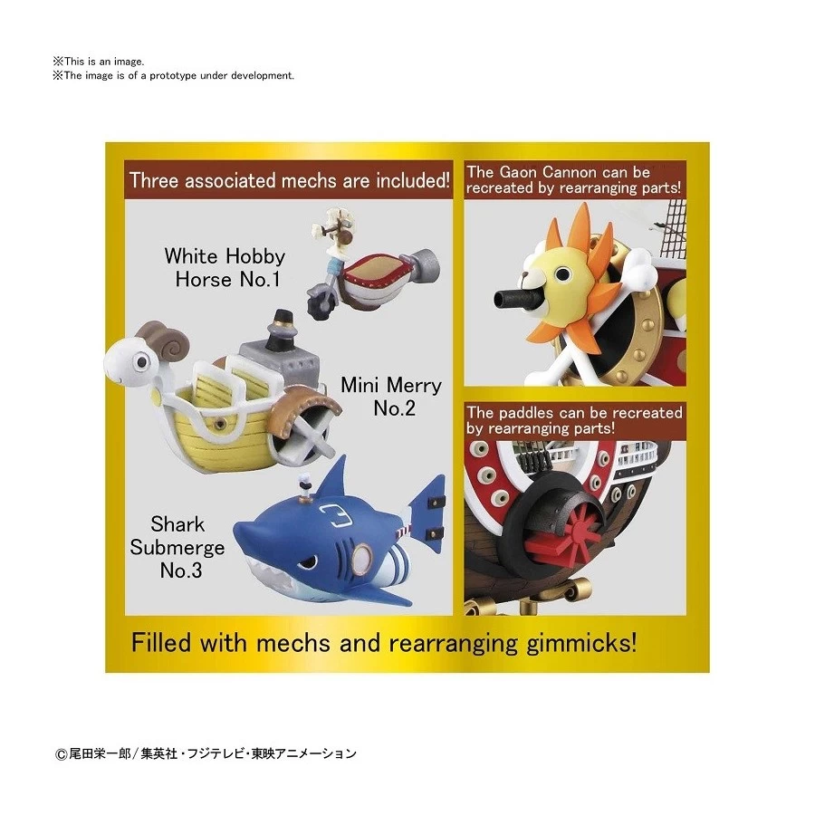 Bandai One Piece Grand Ship Collection Thousand Sunny Land Of Wano Version 4 Bandai One Piece Grand Ship Collection Thousand Sunny Land Of Wano Version - immagine 4