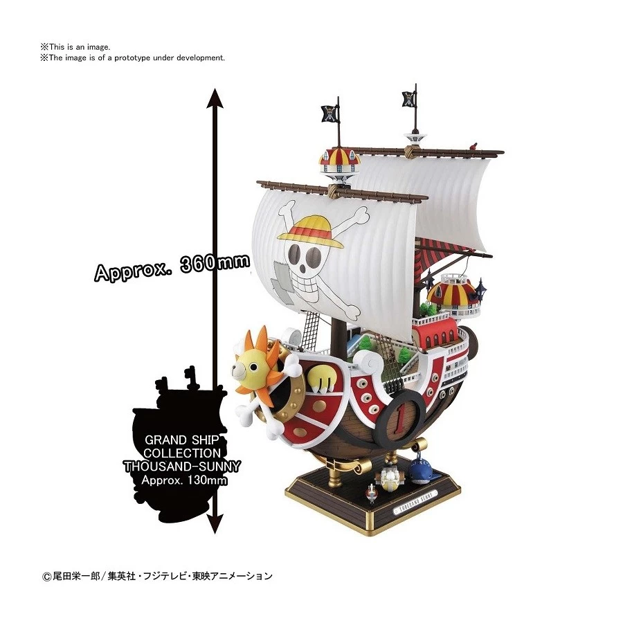 Bandai One Piece Grand Ship Collection Thousand Sunny Land Of Wano Version 5 Bandai One Piece Grand Ship Collection Thousand Sunny Land Of Wano Version - immagine 5