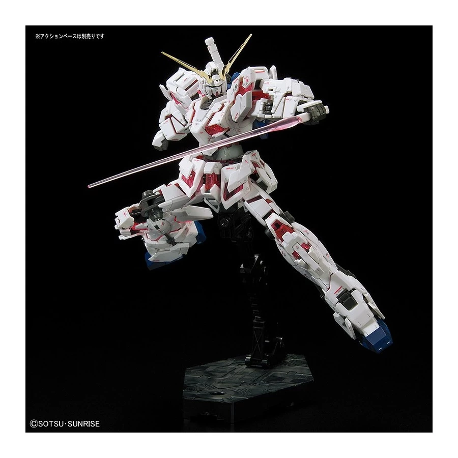 Bandai Real Grade RG 1/144 Mobile Suit Gundam RX-0 Unicorn Gundam Destroy Mode Full Psycho-Frame Prototype 5 Bandai Real Grade RG 1/144 Mobile Suit Gundam RX-0 Unicorn Gundam Destroy Mode Full Psycho-Frame Prototype - immagine 5