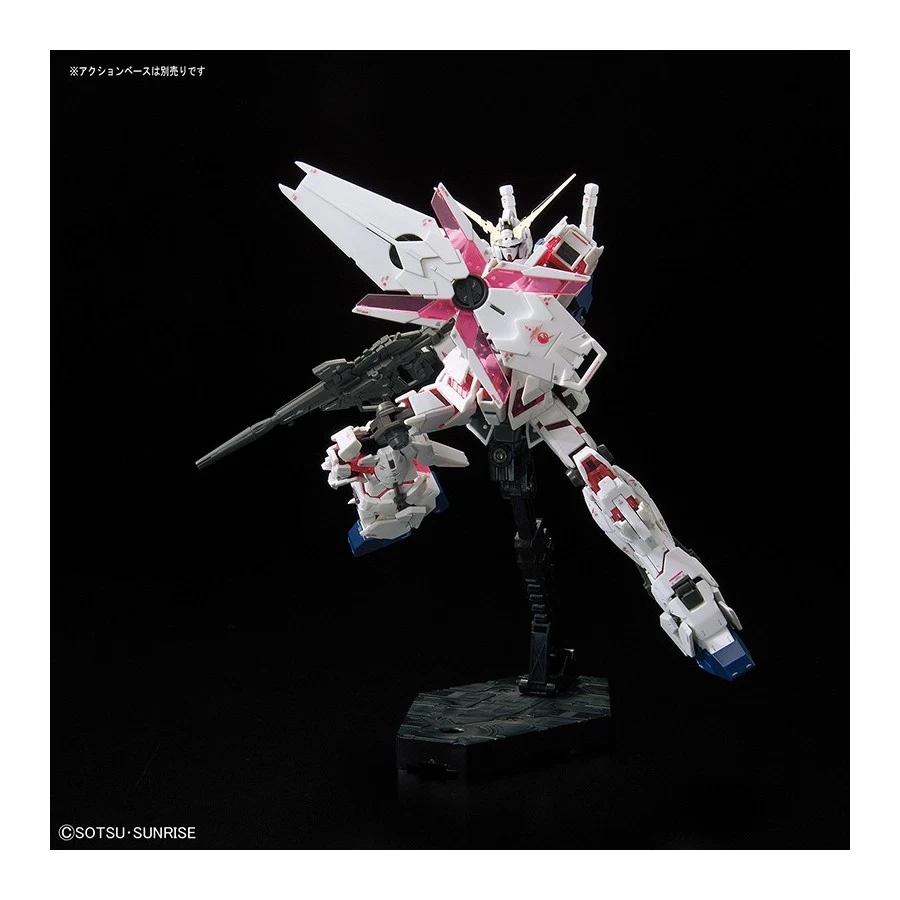 Bandai Real Grade RG 1/144 Mobile Suit Gundam RX-0 Unicorn Gundam Destroy Mode Full Psycho-Frame Prototype 7 Bandai Real Grade RG 1/144 Mobile Suit Gundam RX-0 Unicorn Gundam Destroy Mode Full Psycho-Frame Prototype - immagine 7