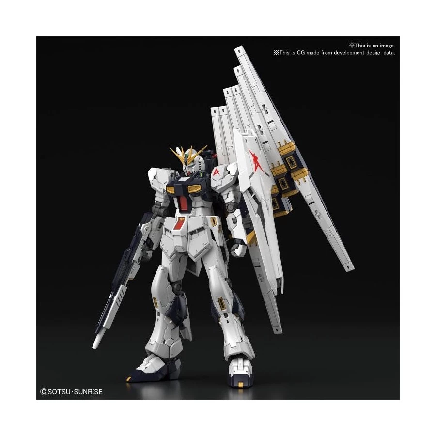 Bandai Real Grade RG 1/144 Mobile Suit Gundam RX-93 Nu Gundam 1 Bandai Real Grade RG 1/144 Mobile Suit Gundam RX-93 Nu Gundam