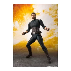 Bandai S.H. Figuarts Avengers Infinity War Captain America 11 Bandai S.H. Figuarts Avengers Infinity War Captain America -Negozio Di Giocattoli bandai sh figuarts avengers infinity war captain america 4