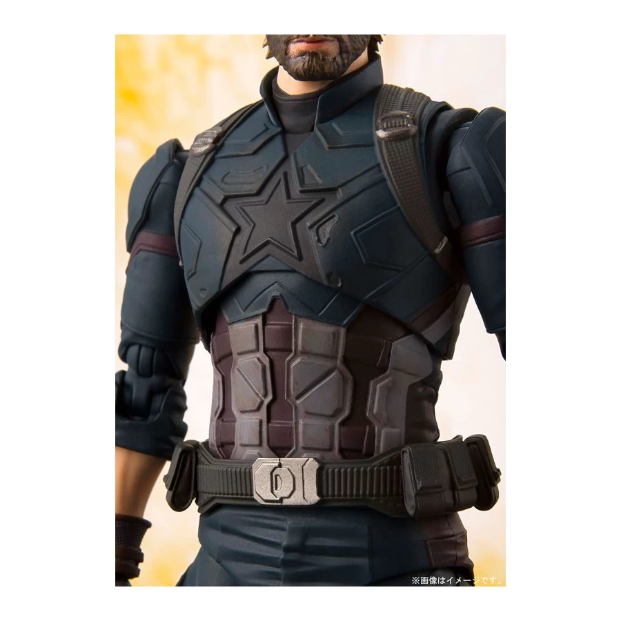 Bandai S.H. Figuarts Avengers Infinity War Captain America 6 Bandai S.H. Figuarts Avengers Infinity War Captain America - immagine 6