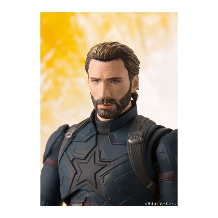 Bandai S.H. Figuarts Avengers Infinity War Captain America 7 Bandai S.H. Figuarts Avengers Infinity War Captain America - immagine 7