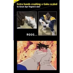 Bandai S.H. Figuarts Dragon Ball Z Oozaru Vegeta -Negozio Di Giocattoli bandai sh figuarts dragon ball z oozaru vegeta 15
