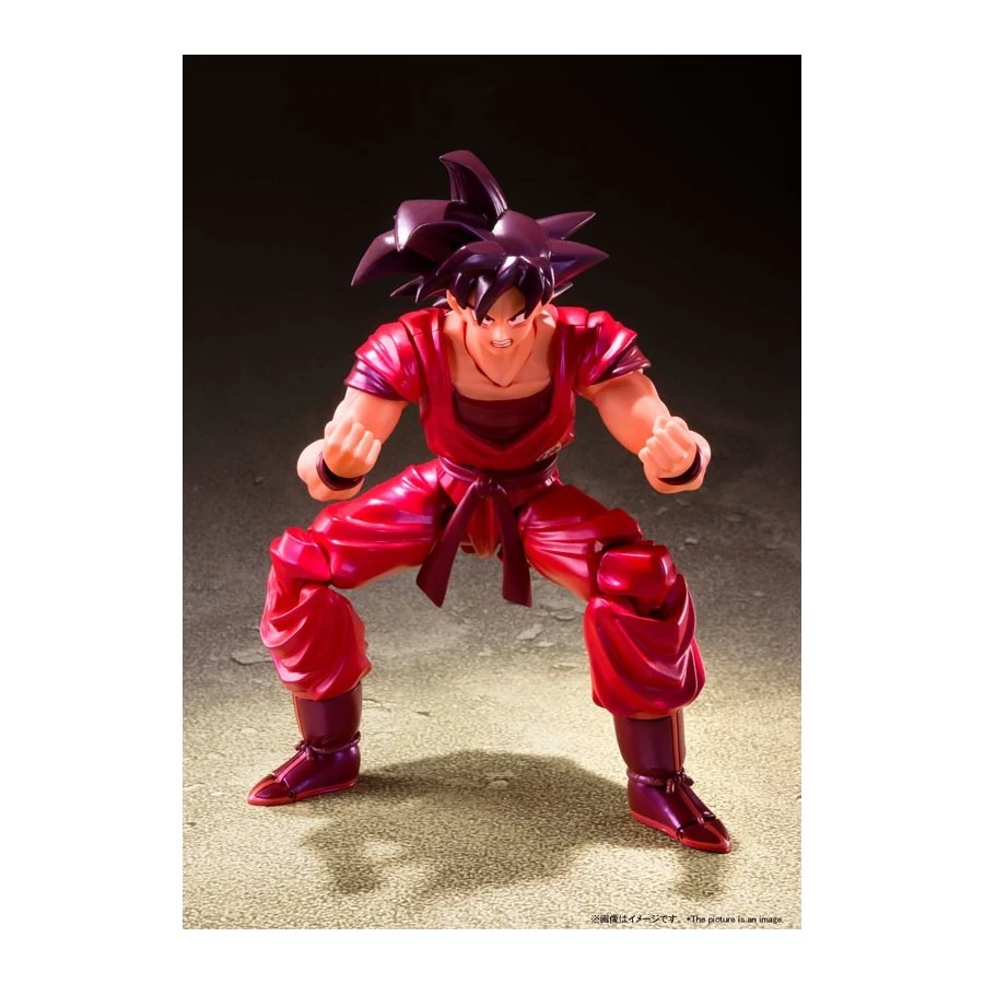 Bandai S.H. Figuarts Dragon Ball Z Son Goku Kaioken 3 Bandai S.H. Figuarts Dragon Ball Z Son Goku Kaioken - immagine 3