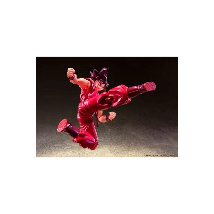 Bandai S.H. Figuarts Dragon Ball Z Son Goku Kaioken 4 Bandai S.H. Figuarts Dragon Ball Z Son Goku Kaioken - immagine 4