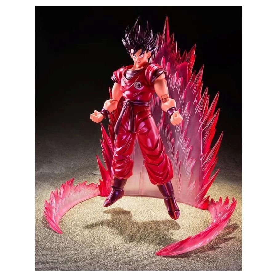Bandai S.H. Figuarts Dragon Ball Z Son Goku Kaioken 8 Bandai S.H. Figuarts Dragon Ball Z Son Goku Kaioken - immagine 8