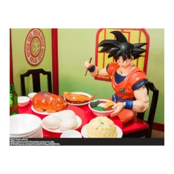 Bandai S.H. Figuarts Dragon Ball Z Son Goku's Eating Moderately Set -Negozio Di Giocattoli bandai sh figuarts dragon ball z son goku s eating moderately set 3
