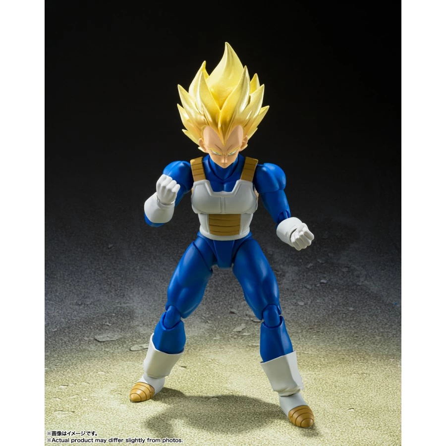 Bandai S.H. Figuarts Dragon Ball Z Vegeta Super Saiyan Blood Awakening 2 Bandai S.H. Figuarts Dragon Ball Z Vegeta Super Saiyan Blood Awakening - immagine 2