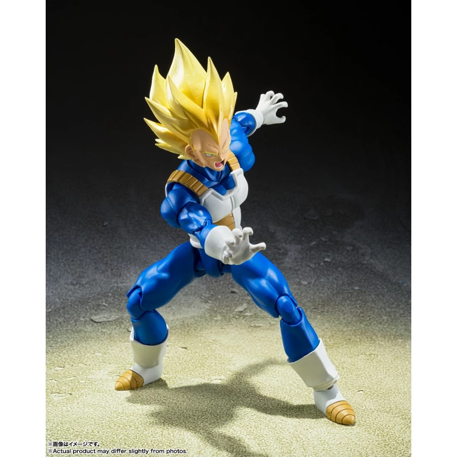 Bandai S.H. Figuarts Dragon Ball Z Vegeta Super Saiyan Blood Awakening 3 Bandai S.H. Figuarts Dragon Ball Z Vegeta Super Saiyan Blood Awakening - immagine 3