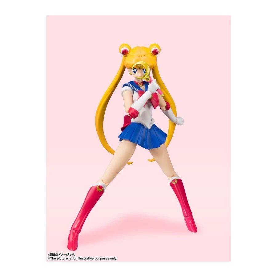 Bandai S.H. Figuarts Sailor Moon Animation Color Edition 2 Bandai S.H. Figuarts Sailor Moon Animation Color Edition - immagine 2