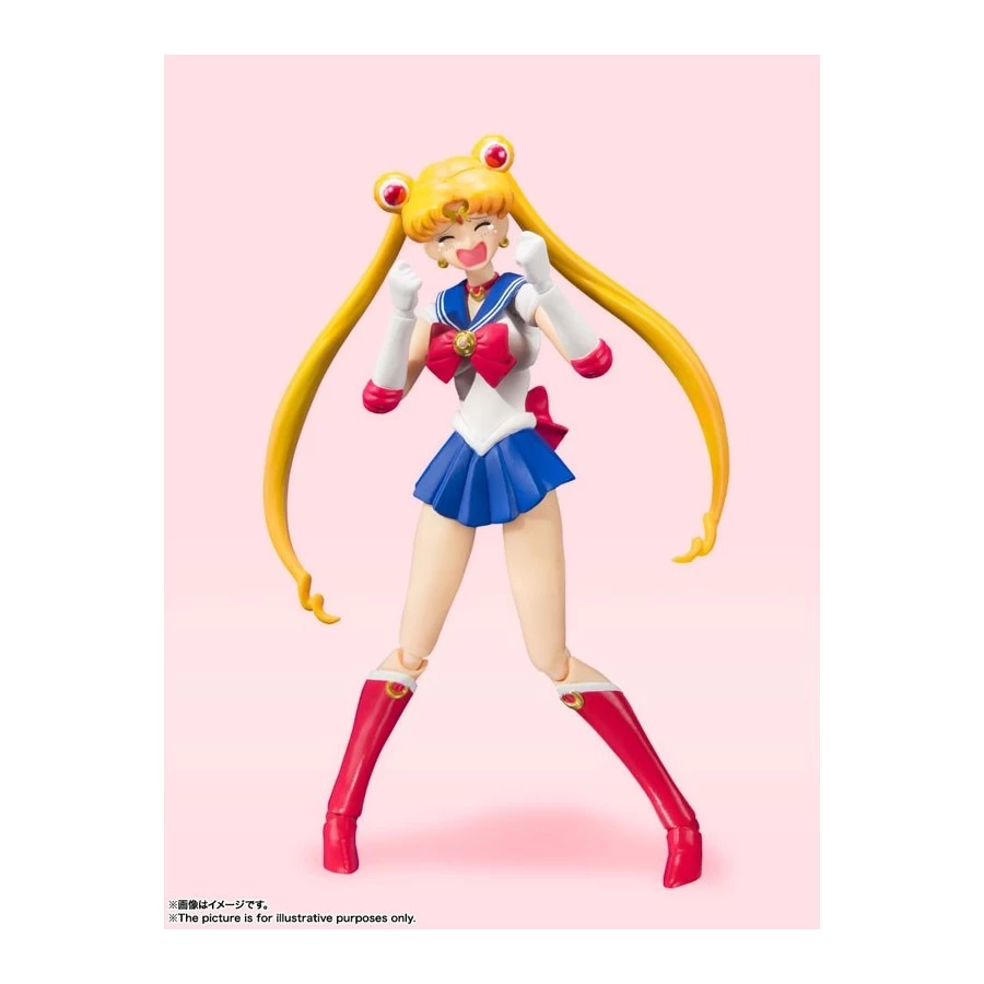 Bandai S.H. Figuarts Sailor Moon Animation Color Edition 3 Bandai S.H. Figuarts Sailor Moon Animation Color Edition - immagine 3