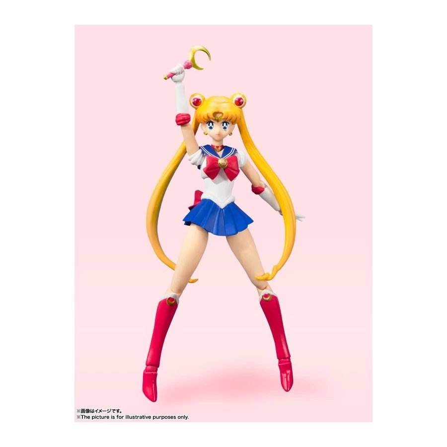 Bandai S.H. Figuarts Sailor Moon Animation Color Edition 4 Bandai S.H. Figuarts Sailor Moon Animation Color Edition - immagine 4