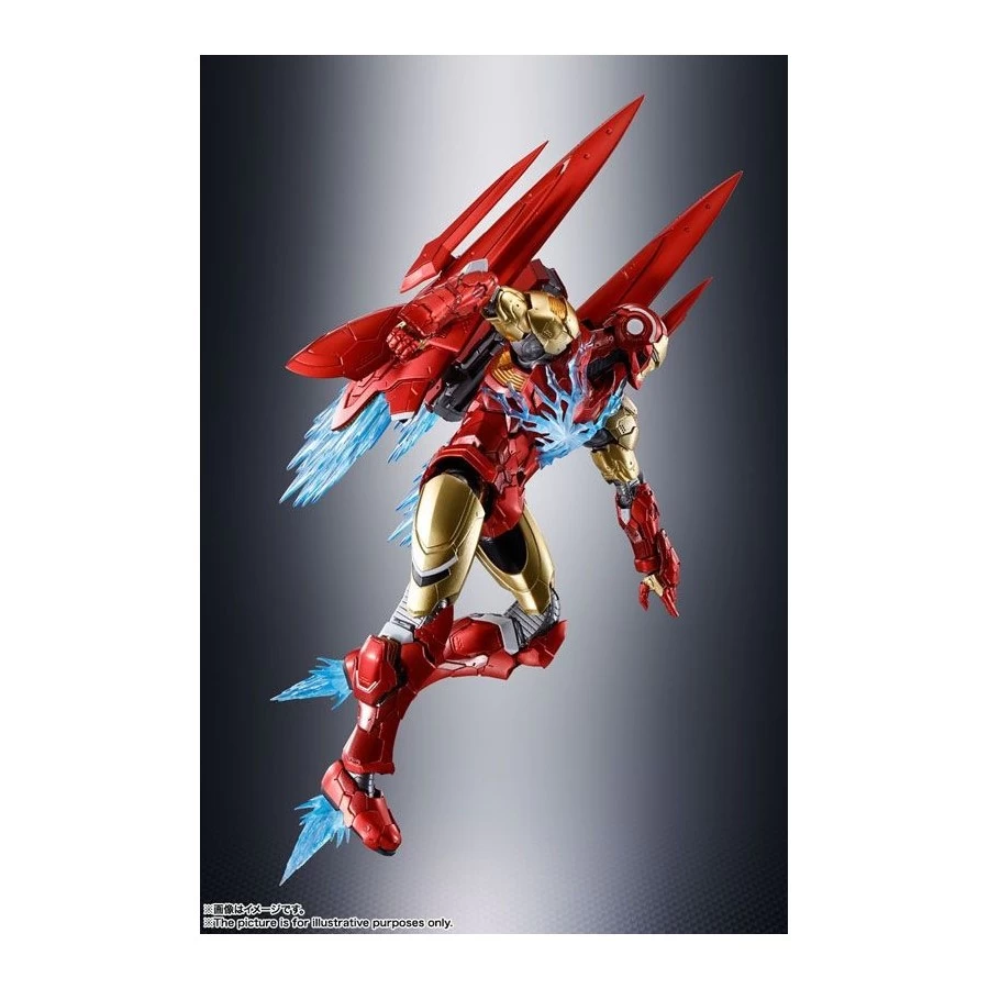 Bandai S.H. Figuarts Tech-On Avengers Iron Man 2 Bandai S.H. Figuarts Tech-On Avengers Iron Man - immagine 2
